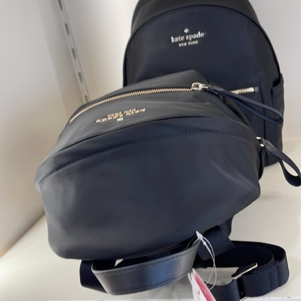 Kate Spade Chelsea Medium Backpack Black - Picture 12 of 16